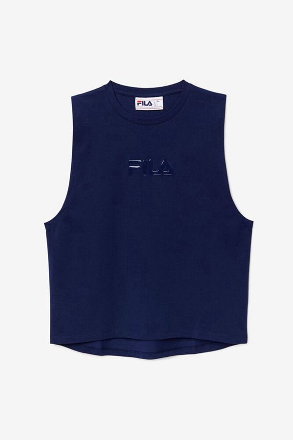 Fila Diella Athletic Women's Tank Top - Navy,NZ 724-6749